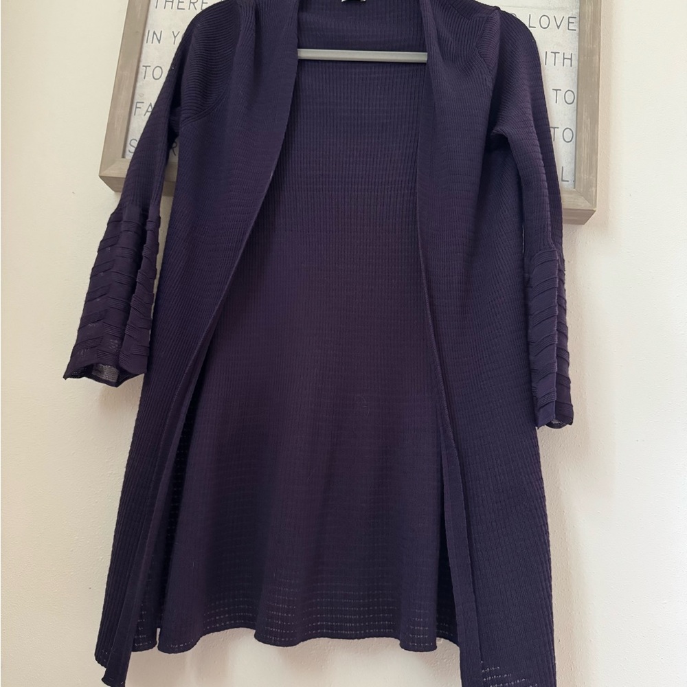 Missoni Deep Purple Knit Cardigan